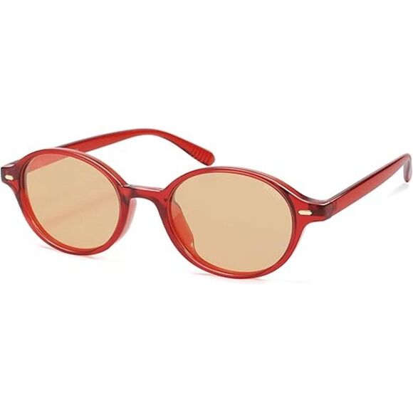 Polarized Sunglasses for Men and Women Small Oval Retro Round Sunnies SJ2611 main image 4